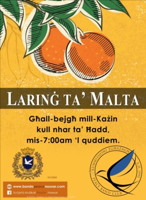 Larinġ ta' Malta - għall-bejgħ mill-Każin