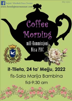 Coffee Morning mill-Kummissjoni Nisa - 24 ta' Mejju