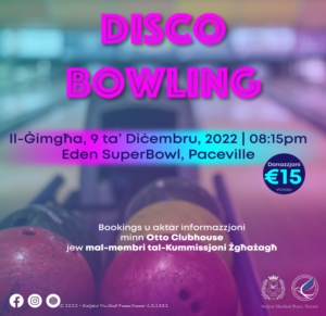 Disco Bowling - 9 ta' Diċembru