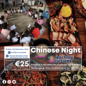 Chinese Night (in aid of Reaching Cultures) - 3 ta' Frar