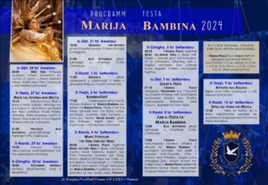 Programm tal-Festa Marija Bambina 2024