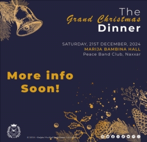 The Grand Christmas Dinner - 21 ta' Diċembru