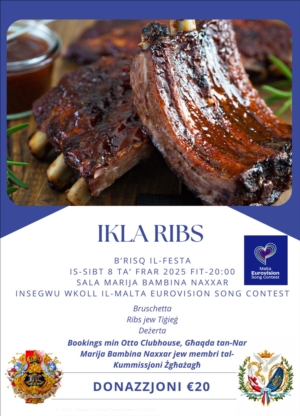 Ikla Ribs b'risq il-Festa - 8 ta' Frar