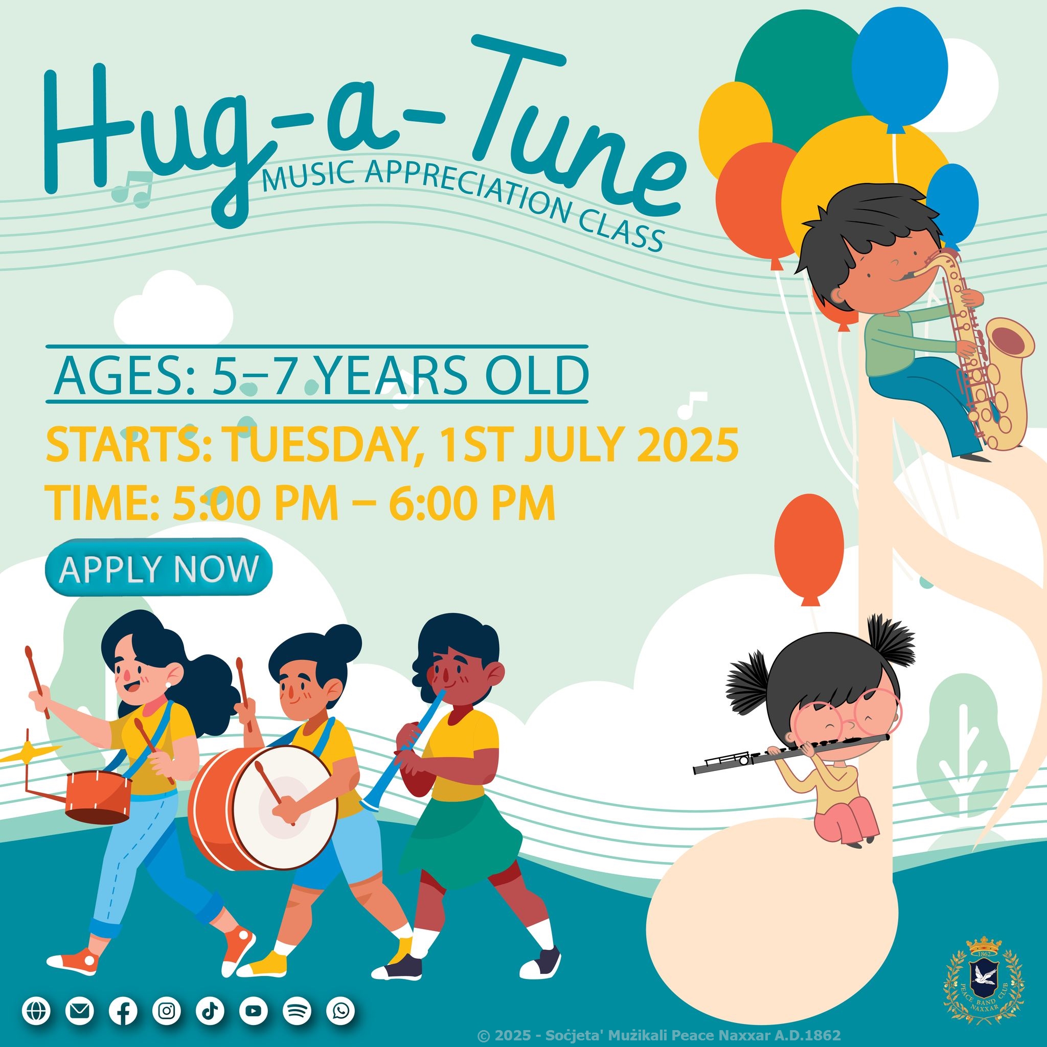 Hug a Tune - Music Appreciation class