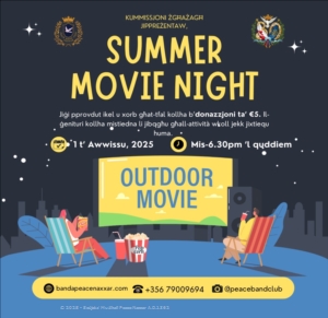 Summer Movie Night għat-Tfal - 1 t'Awwissu