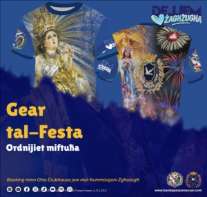 Gear tal-Festa 2025 - Ordinijiet miftuħa