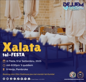 Attivita' tax-Xalata - 9 ta' Settembru