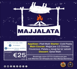 Majjalata flimkien mal-Għaqda tan-Nar Marija Bambina - 4 ta' Lulju