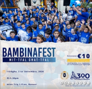 BambinaFest mit-Tfal għat-Tfal - 2 ta' Settembru