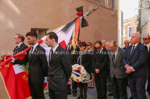 Il-Funeral tan-Nutar Joseph Spiteri; Membri tal-Għaqdiet fir-Raħal tan-Naxxar