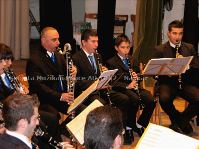 Il-Clarinet Choir waqt il-Programm