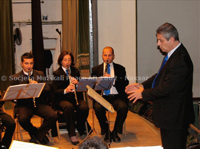 Il-Clarinet Choir waqt il-Programm