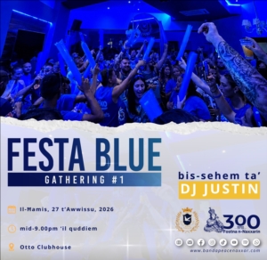 Festa Blue Gathering #1 - 27 ta' Awwissu