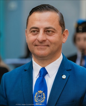 Awguri f'għeluq sninu lill-President tas-Soċjetà, Marlon Brincat
