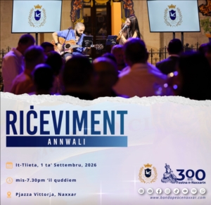 Riċeviment Annwali - 1 ta' Settembru
