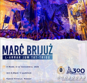 Marċ Brijuż tal-Aħħar jum tat-Tridu - 6 ta' Settembru