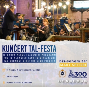 Programm Mużikali ta' Lejliet il-Festa - 7 ta' Settembru