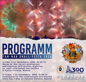 Spettaklu ta' Nar tal-Art Mekkaniżat u Tapit Mużikali - 5 ta' Settembru