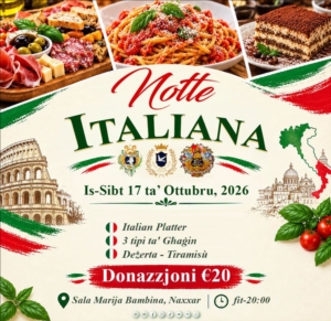 Notte Italiana - 17 ta' Ottubru